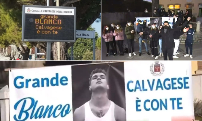 Nel paesino natale di Blanco nel Bresciano festa grande dopo Sanremo