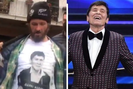 Jovanotti a Sanremo, sul palco accanto a Gianni Morandi