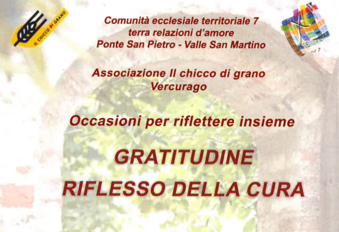 Un ciclo d’incontri dedicato al concetto di Gratitudine