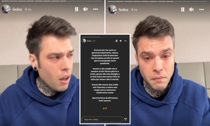Fedez è stato operato all’addome al San Raffaele di Milano: cruciali i prossimi giorni