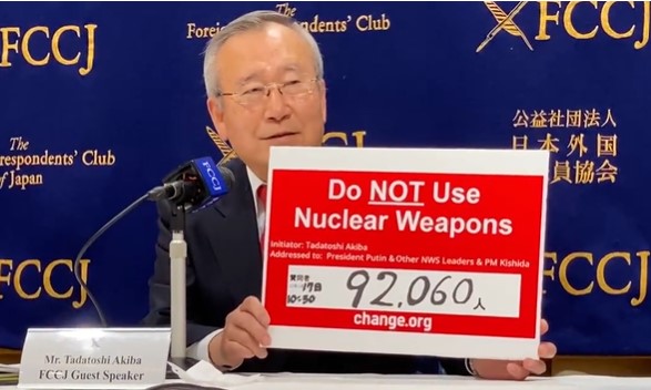 Nato: “Putin la smetta con le minacce nucleari”. Spunta anche una petizione: a lanciarla… il sindaco di Hiroshima