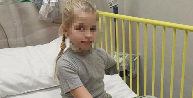 Il candore della bimba col braccio amputato colpita dai russi: “Spero non intendessero farmi del male”