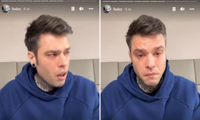 Fedez in lacrime su Instagram: “Sono malato, necessario un percorso” (testo integrale)