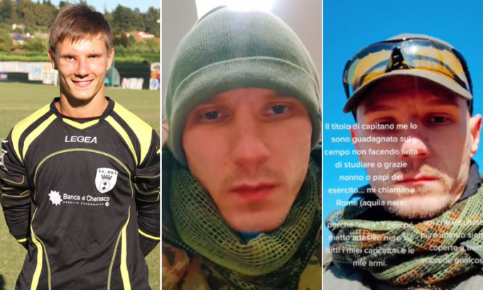 Ivan Luca Vavassori, il “calciatore combattente” in Ucraina, è vivo: “Ho la febbre e sono ferito”