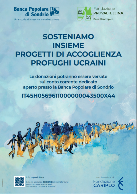 BPS e Pro Valtellina insieme per i profughi ucraini