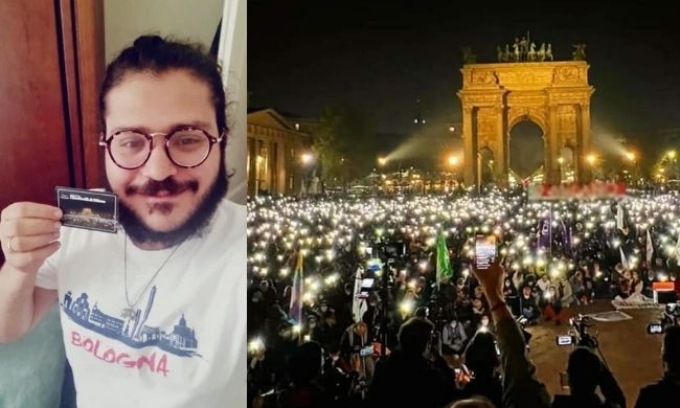 Patrick Zaki Sentinello onorario: l’associazione gli spedisce la tessera in Egitto
