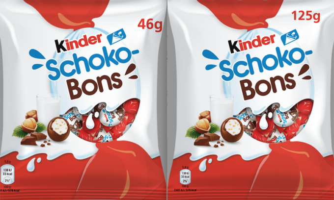 Kinder Schoko Bons contaminati da Salmonella: ritirati lotti anche in Italia