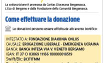 Nasce la campagna "Un aiuto per l'Ucraina"