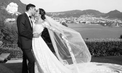Giorgia Palmas e Filippo Magnini: matrimonio da fiaba sul lago di Como