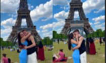 Blanco e Martina Valdes allo scoperto: il bacio romantico sotto la Tour Eiffel