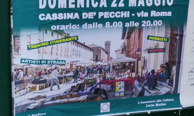 Il Comune che promuove la festa patronale… con le foto di un’altra città