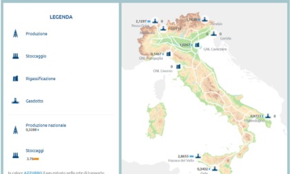 Gas, nessun rallentamento sulle forniture in Italia. Ma il prezzo sale