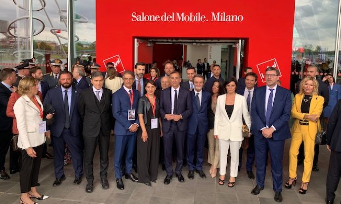 Salone del Mobile: al via la 60edizione. Taglio del nastro alla Fiera di Rho