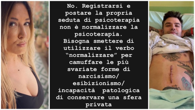 Lucarelli vs Fedez, i fan del rapper stroncano Selvaggia: “Narcisismo per cosa? Aver reso pubbliche la sua fragilità?”