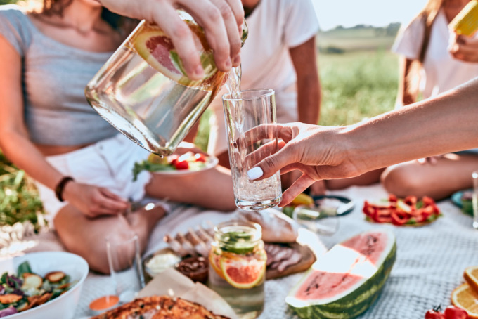 Picnic sostenibile con la regola delle 3 R