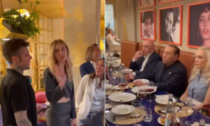 L'incontro accidentale al ristorante tra Fedez, la Ferragni e Berlusconi