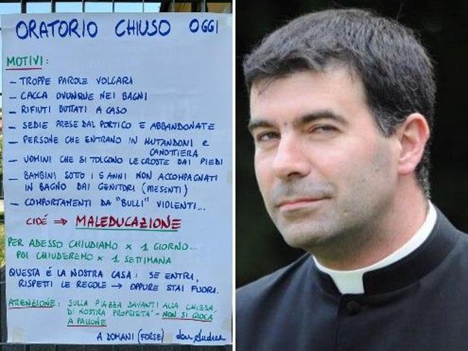 Troppa maleducazione: il don  chiude l’oratorio