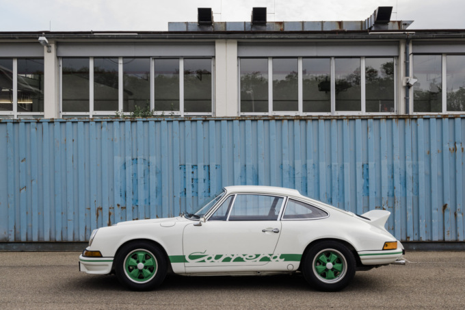 Porsche 911 Carrera RS 2.7 festeggia 50 anni