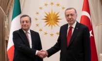 Incontro Draghi Erdogan ad Ankara: intesa sul grano e sulla Libia