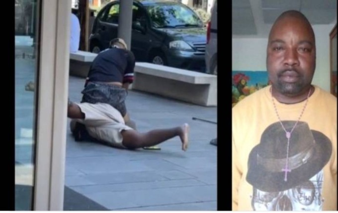Invalido nigeriano  ucciso a colpi di stampella: la gente filma e non interviene