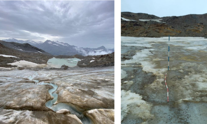 L’impressionante situazione dei ghiacciai: mai così poca neve in 15 anni