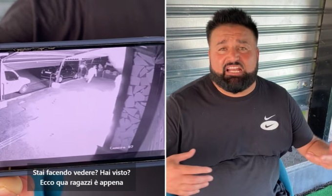 Bomba contro la pescheria di Peppe Di Napoli: il ristoratore star del web mostra il video