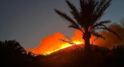 Incendio (probabilmente) doloso devasta Pantelleria: i vip si rifugiano sulla barca di Armani