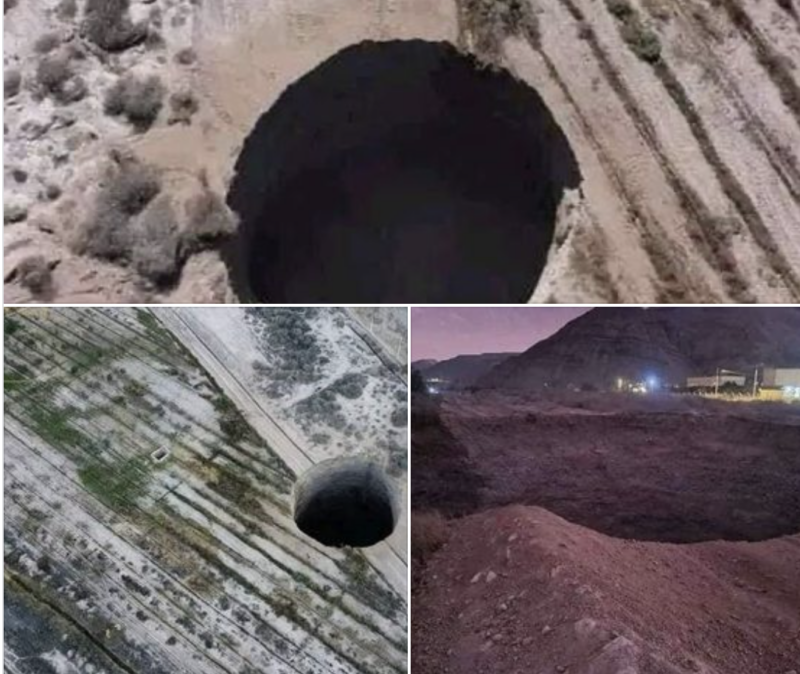 El misterio del gigantesco abismo apareció de la nada en Chile a pocos metros de las casas