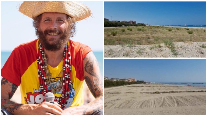 Due anni per ripristinare la spiaggia distrutta da Jovanotti e venerdì il Beach party… ritorna ancora a Fermo