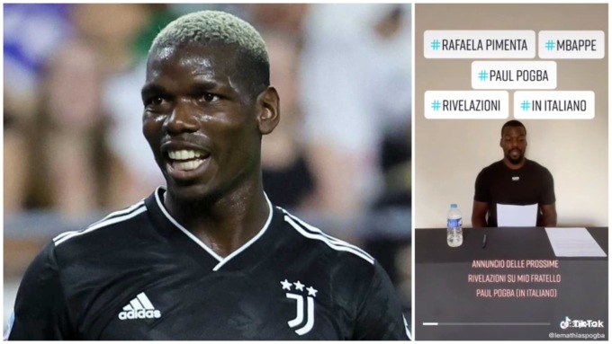 Pogba sequestrato e minacciato dal fratello, che in un video promette rivelazioni shock