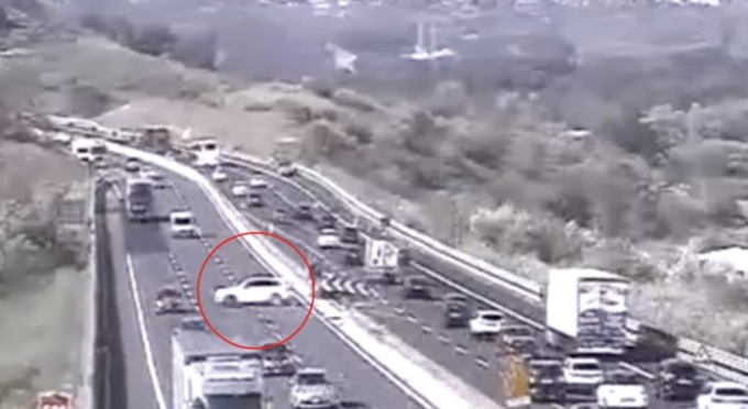 inversione a U autostrada A1