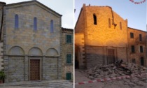 Boato nella notte: crollano facciata e tetto della chiesa