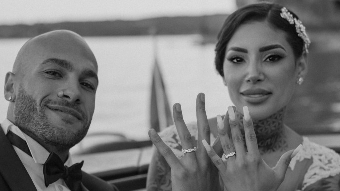 Marcell Jacobs e Nicole Daza si sono sposati: matrimonio da favola sul Garda