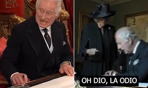 Altra scenata: ma che problema ha re Carlo III con le penne?