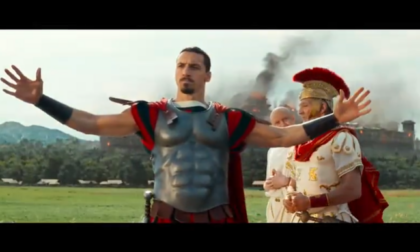 Ibrahimovic dal campo al cinema: reciterà nel nuovo film di Asterix e Obelix