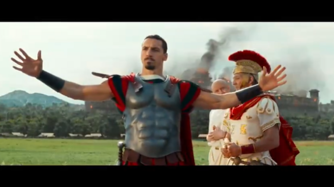 Ibrahimovic dal campo al cinema: reciterà nel nuovo film di Asterix e Obelix