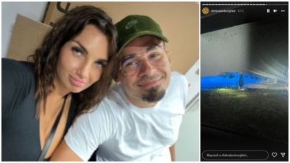 Che paura per Elettra Lamborghini e il marito Afrojack: il loro volo si schianta durante una tormenta
