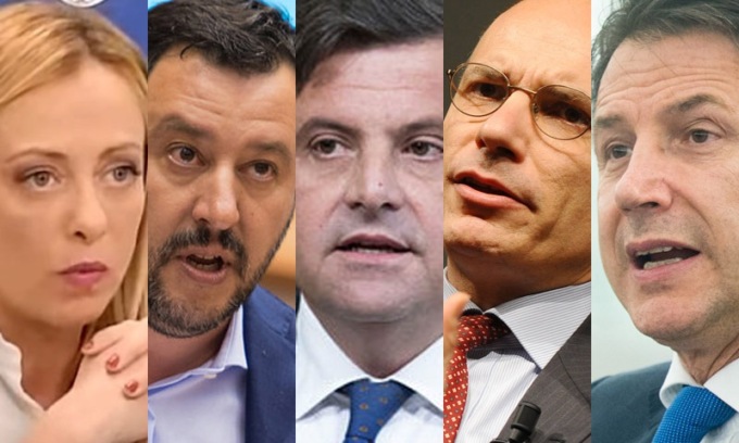 Exit poll elezioni 2022: FdI 22-26%, Pd 17-21%, M5S 13,5-17,5%, Calenda 6,5-8,5% e Lega 8,5-12,5%