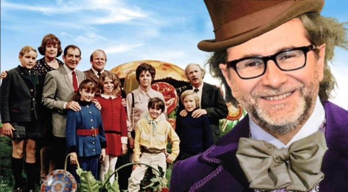 Fabio Fazio diventa Willy Wonka e acquista una fabbrica di cioccolato