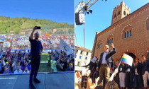 Salvini a Pontida, Letta a Monza: scontro a distanza tra i leader
