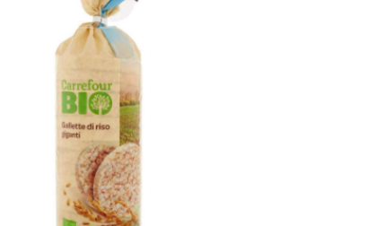 Tossine nelle Gallette di riso Carrefour Bio: ecco i lotti richiamati