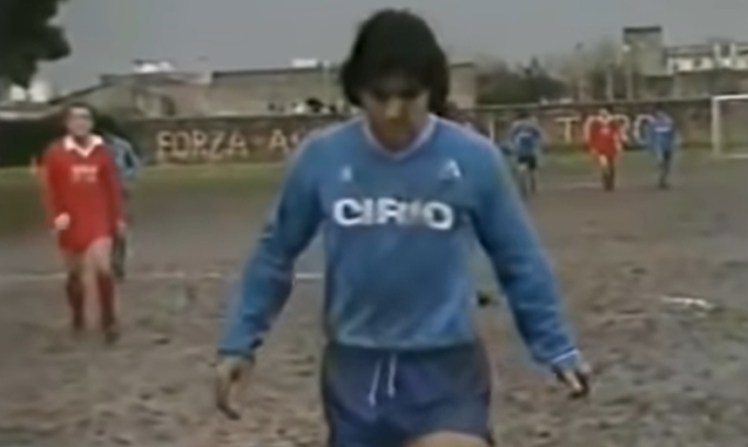 Salvato dalla “partita del fango” di Maradona, oggi è stato arrestato per spaccio