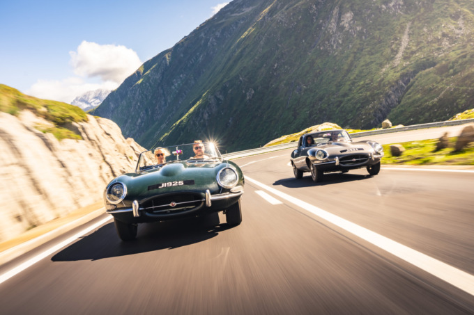Jaguar E-type 60 Collection, un viaggio per celebrare il debutto come nel 1961