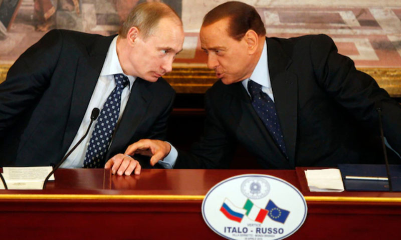 "Ho riallacciato i rapporti con Putin", audio di Berlusconi destabilizza il Governo ancora non nato