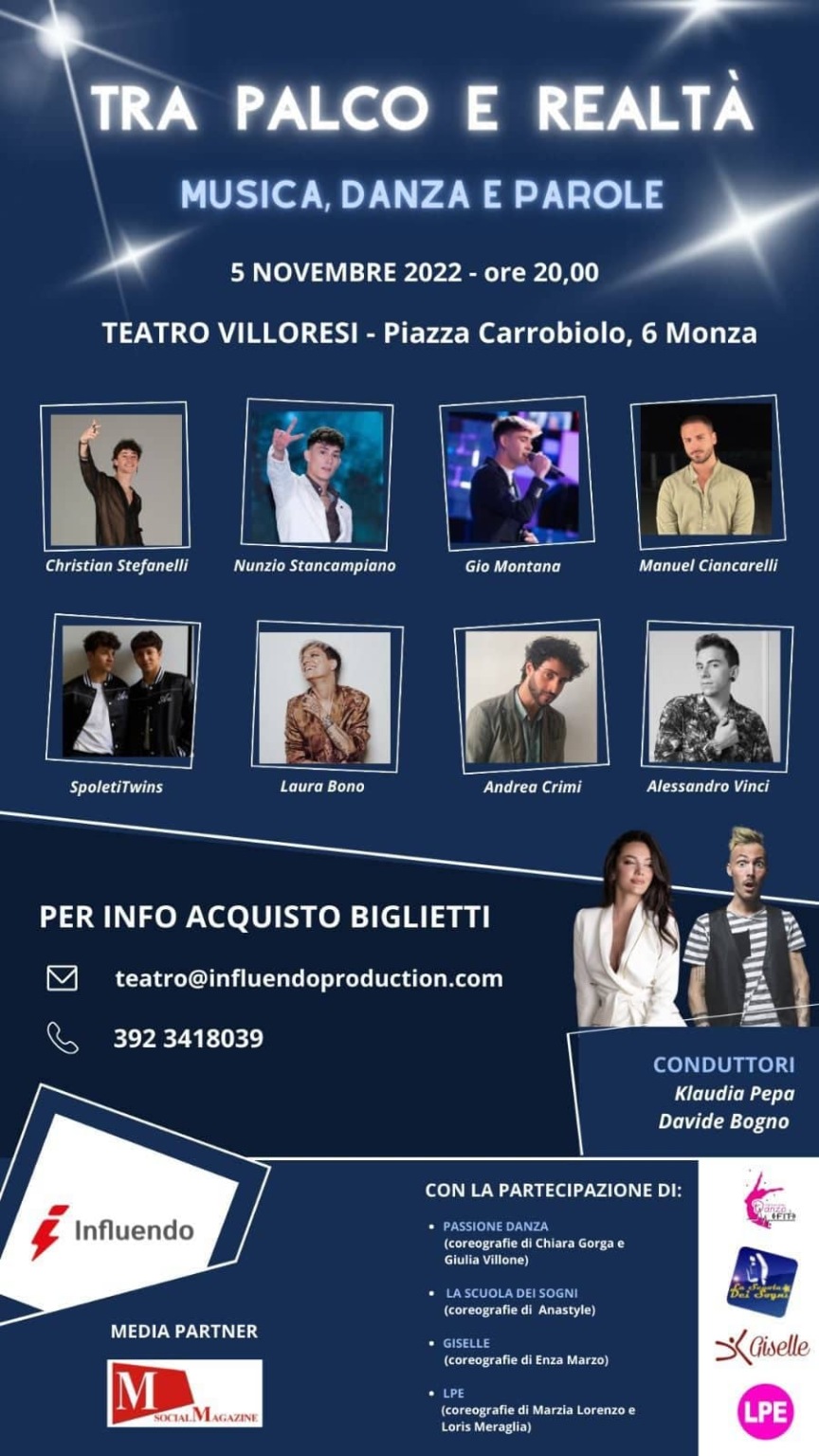 &quot;Tra palco e realtà&quot;, il tour nazionale dopo il successo al Teatro