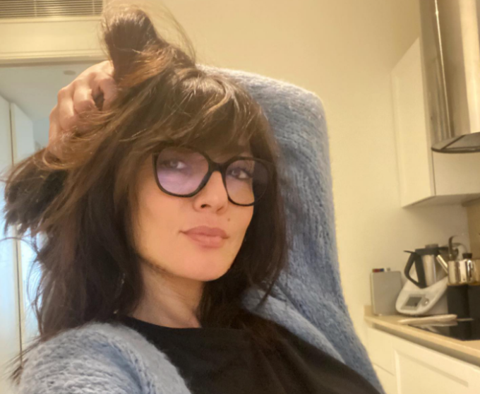 Ambra Angiolini libera finalmente la casa del calciatore Pazzini e della moglie