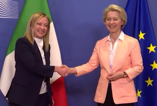 Governo Meloni, l’incontro a Bruxelles con i vertici europei