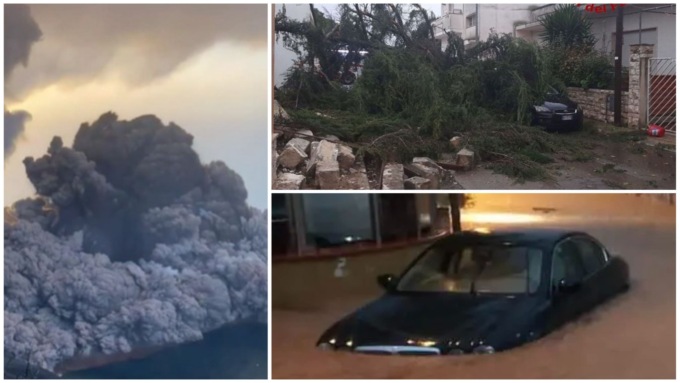 Weekend da incubo al Sud tra trombe d’aria, terremoti e pure un mini-tsunami