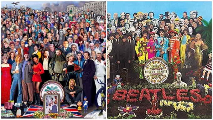 Non c’entra con morti sospette Covid l’ultimo tributo alla copertina di Sgt. Pepper dei Beatles