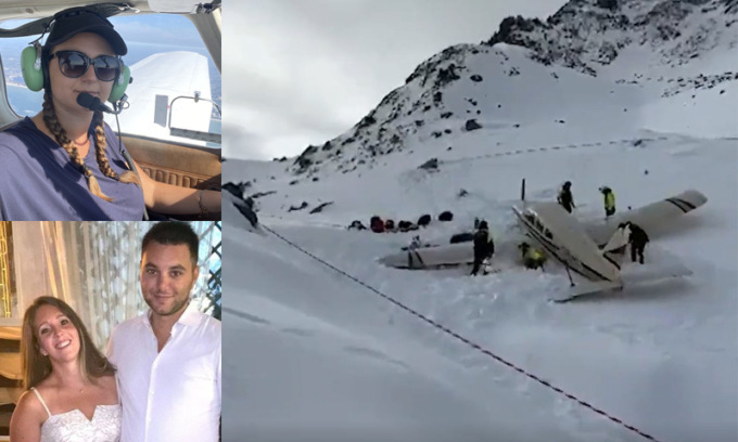 Una pilota 22enne fa atterrare aereo in avaria su una montagna salvando fratello e fidanzata